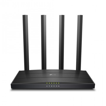 Router wireless TP-Link Archer C6U, AC1200, Gigabit, MU-MIMO
